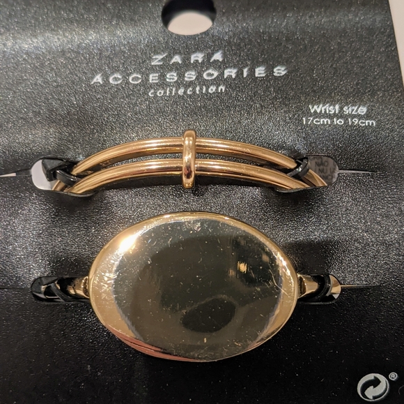 NWT Zara gold bracelet set - Picture 3 of 6